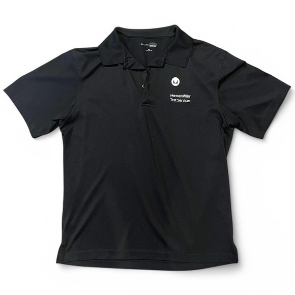 Other - Herman Miller Black Polo Shirt